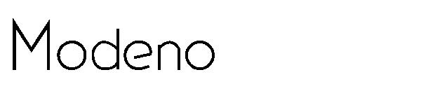 Modeno字体
