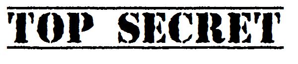 Top Secret字体