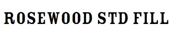 rosewood std fill字体
