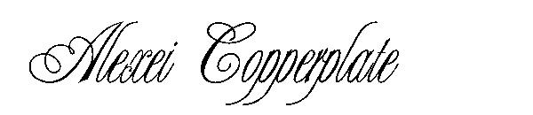 Alexei Copperplate字体