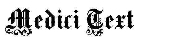 Medici Text字体下载