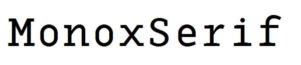 MonoxSerif字体下载