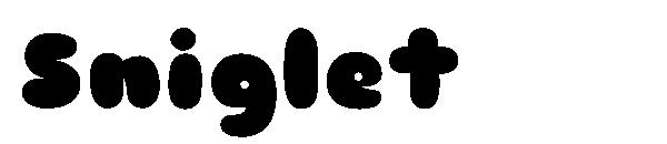 Sniglet字体下载