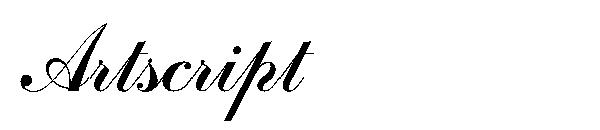 Artscript字体下载