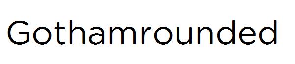 Gothamrounded字体下载