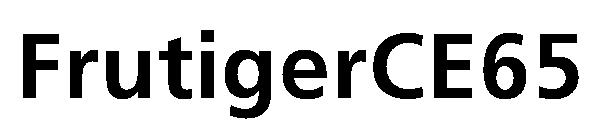 FrutigerCE65字体下载