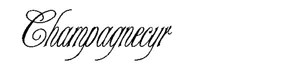 Champagnecyr字体下载