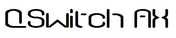 QSwitch AX字体下载