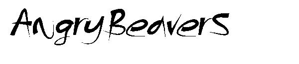 AngryBeavers字体下载