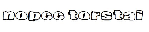 Nopee Torstai字体