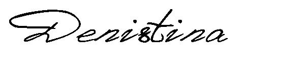 Denistina字体