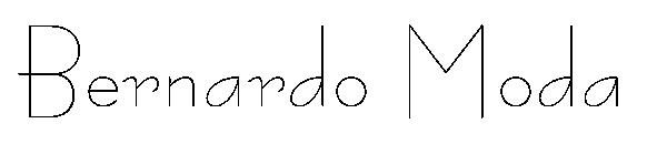 Bernardo Moda字体