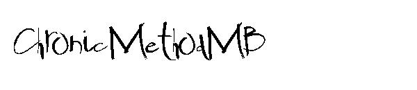 ChronicMethodMB字体