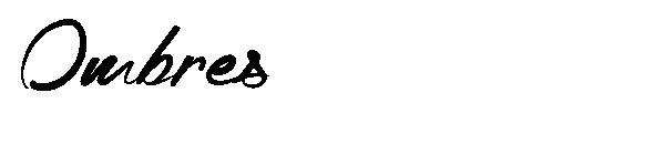 Ombres字体