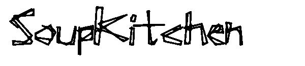 SoupKitchen字体