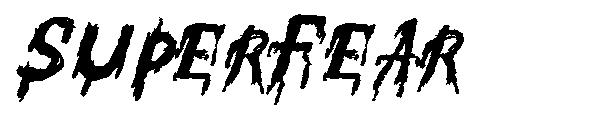 SuperFear字体