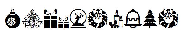Christmas字体