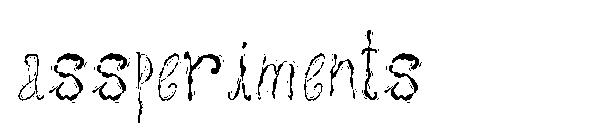Assperiments字体