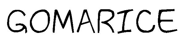 Gomarice字体