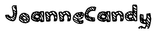 JoanneCandy字体
