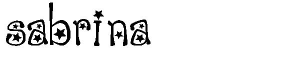 Sabrina字体