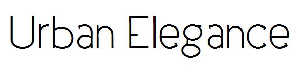 Urban Elegance字体