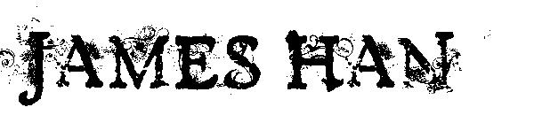 JAMES HAN字体