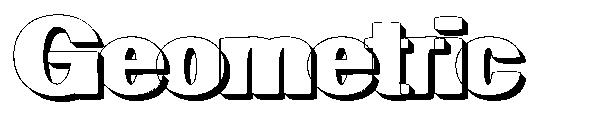 Geometric字体