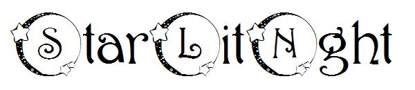 StarLitNght字体