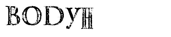 BODYH字体