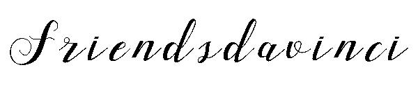 Friendsdavinci字体