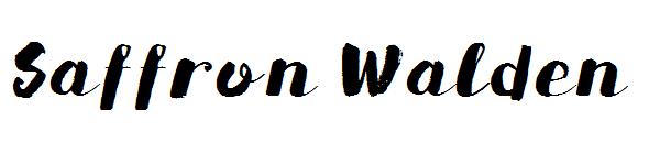 Saffron Walden字体