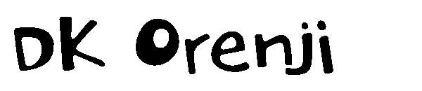 DK Orenji字体