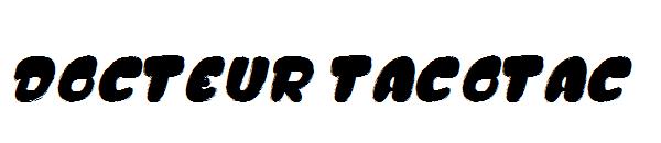 Docteur Tacotac字体