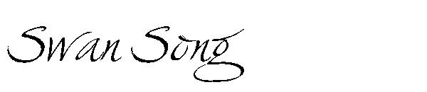 Swan Song字体