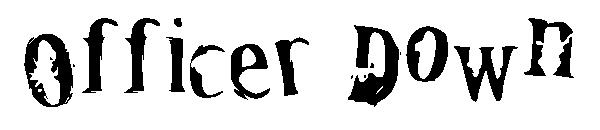 Officer Down字体下载