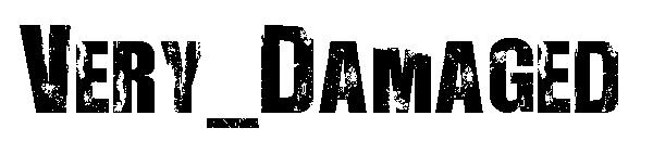 Very_Damaged字体