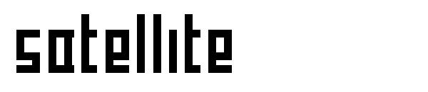 Satellite字体
