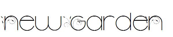 New Garden字体