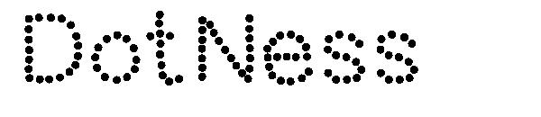 DotNess字体