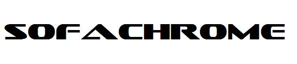 sofachrome字体
