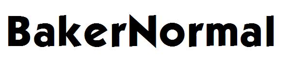 BakerNormal字体