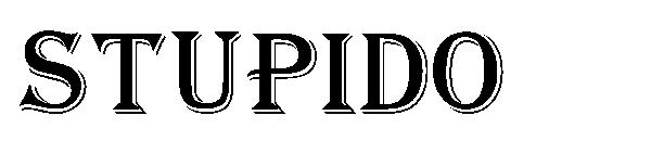 Stupido字体
