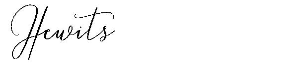 Hewits字体