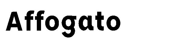 Affogato字体