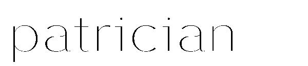 patrician字体