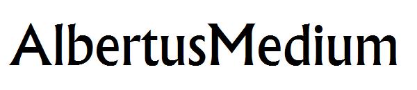 AlbertusMedium字体