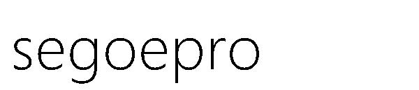 segoepro字体