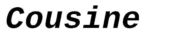 Cousine字体