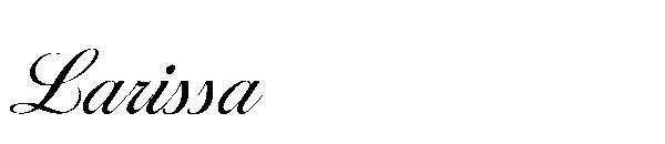 Larissa字体